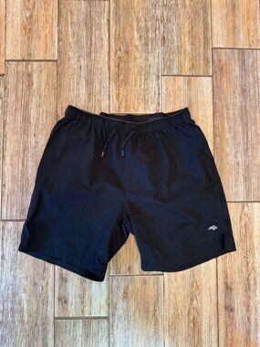 Path Projects Sykes PX 7in Running Shorts - Men's Medium - Black